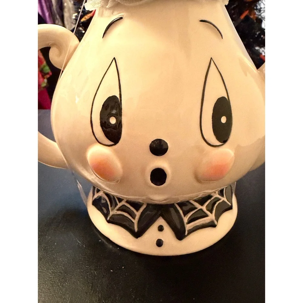 RARE Johanna Parker Halloween Ghost Teapot Gus Collectible 2026 release